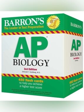 Barron's AP Biology Flash Cards (3rd Edition) by Deborah T. Goldberg